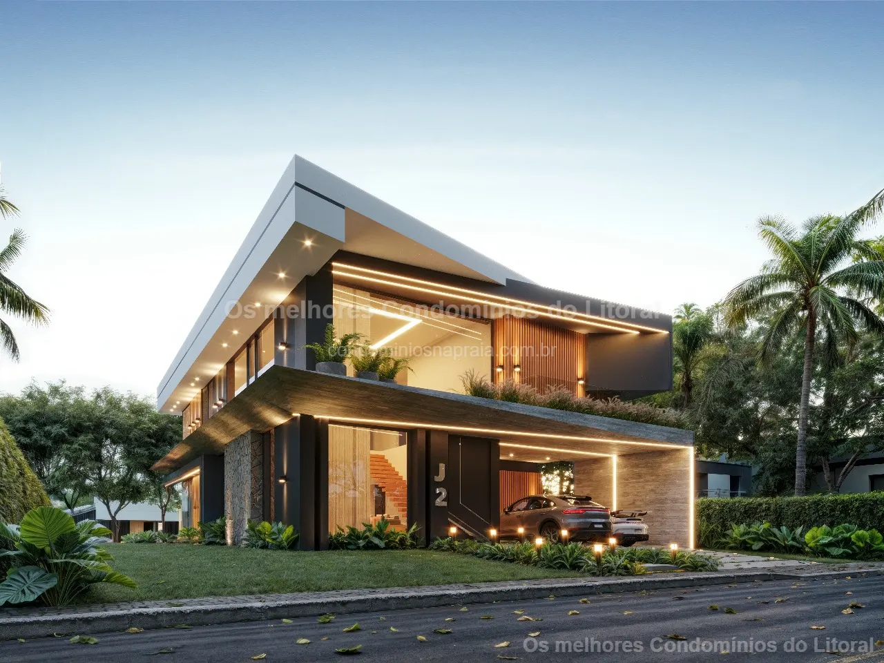 CASA BEIRA LAGO À VENDA NO CONDOMÍNIO AMARÉ | 335 m² | 5 SUÍTES | XANGRI-LÁ — Xangri-lá