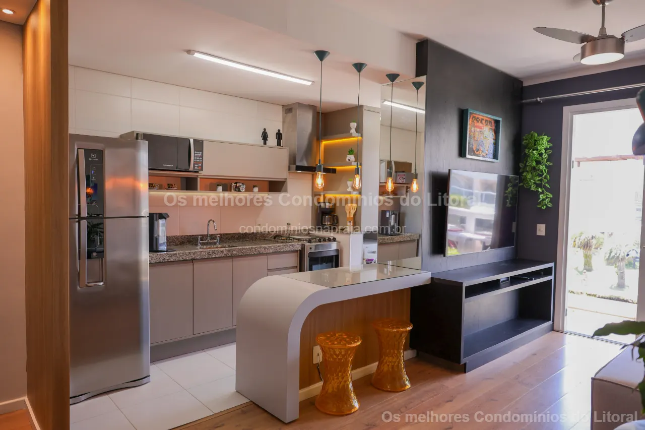 APARTAMENTO À VENDA NO ROSSI ATLÂNTIDA | 1 DORMITÓRIO | MOBILIADO | XANGRI-LÁ — Xangri-lá