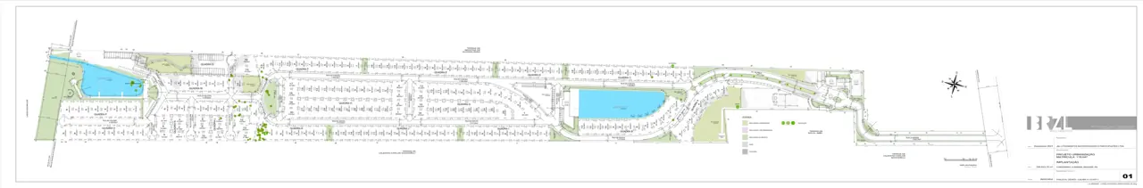 Mapa de implantação de La Marina Reserva